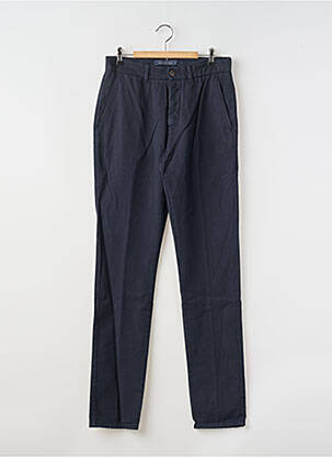 Pantalon chino poches taille normale bleu HARMONT & BLAINE homme