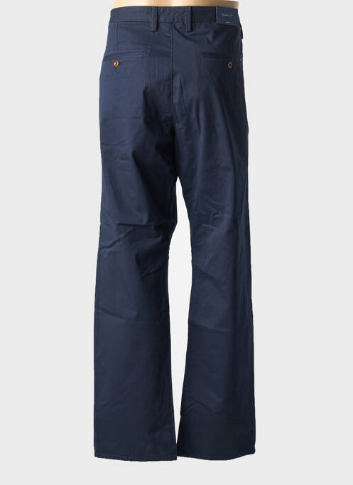Pantalon chino tissage popeline taille normale bleu GANT homme