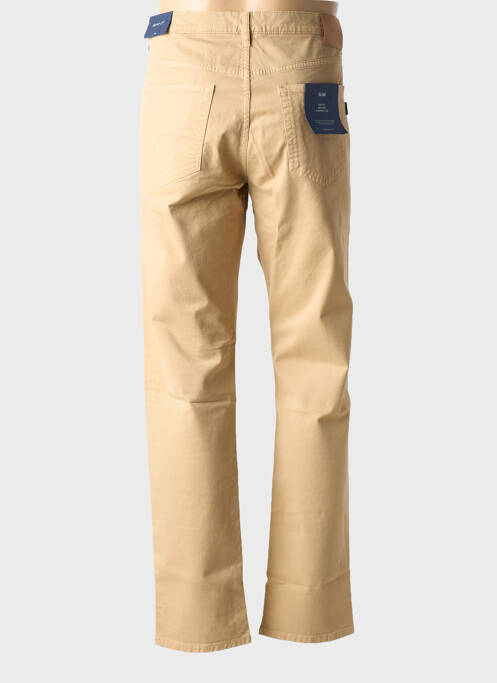 Jeans coupe slim beige GANT pour homme