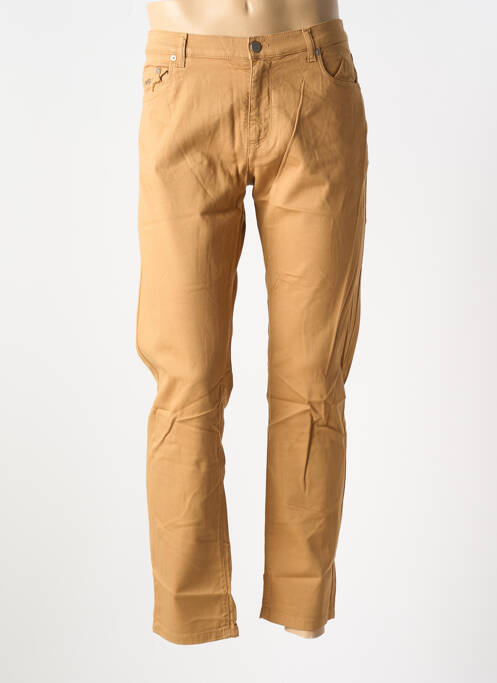 Jeans coupe slim marron HARMONT & BLAINE pour homme