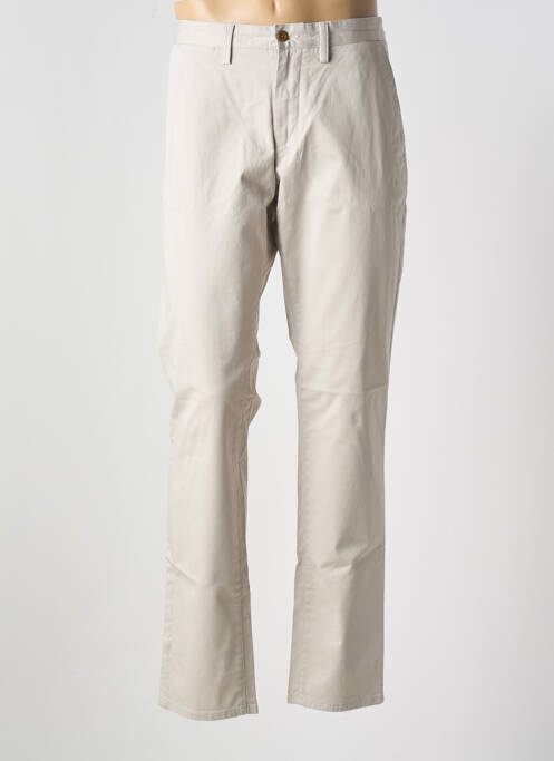 Pantalon chino beige GANT pour homme