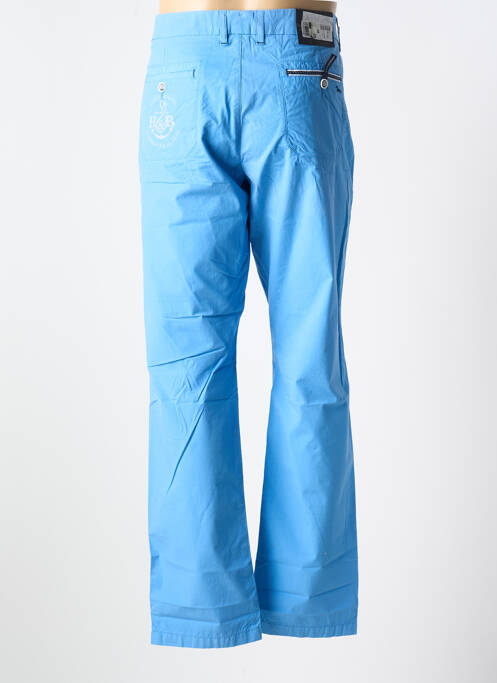 Pantalon chino bleu HARMONT & BLAINE pour homme