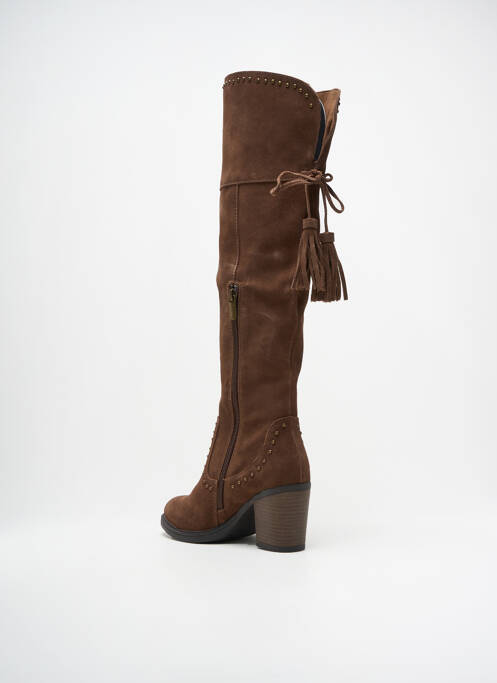Bottes marron CARMELA pour femme
