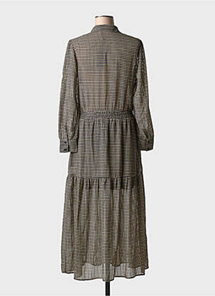 Robe longue manches longues manches longues gris RUE MAZARINE femme