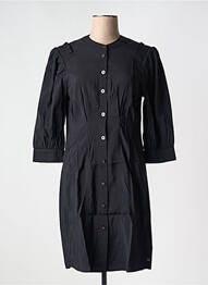Robe courte manches 3/4 manches 3/4 noir SCOTCH & SODA femme