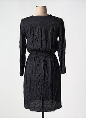 Robe courte manches longues manches longues noir FREEMAN T.PORTER femme