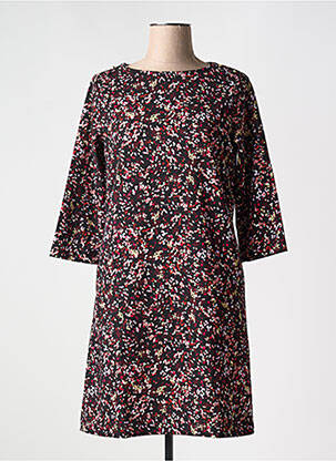 Robe courte manches courtes manches courtes noir GARCIA femme