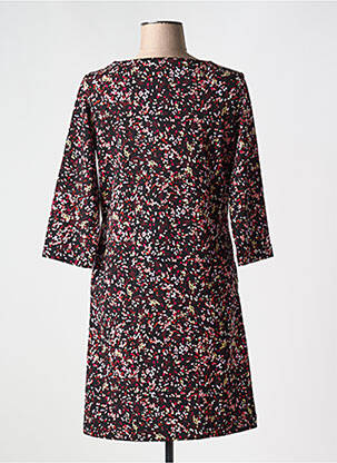 Robe courte manches courtes manches courtes noir GARCIA femme