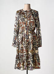 Robe mi-longue noir SCOTCH & SODA pour femme seconde vue