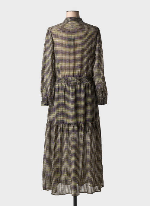 Robe longue manches longues manches longues gris RUE MAZARINE femme