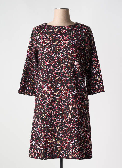 Robe courte manches courtes manches courtes noir GARCIA femme