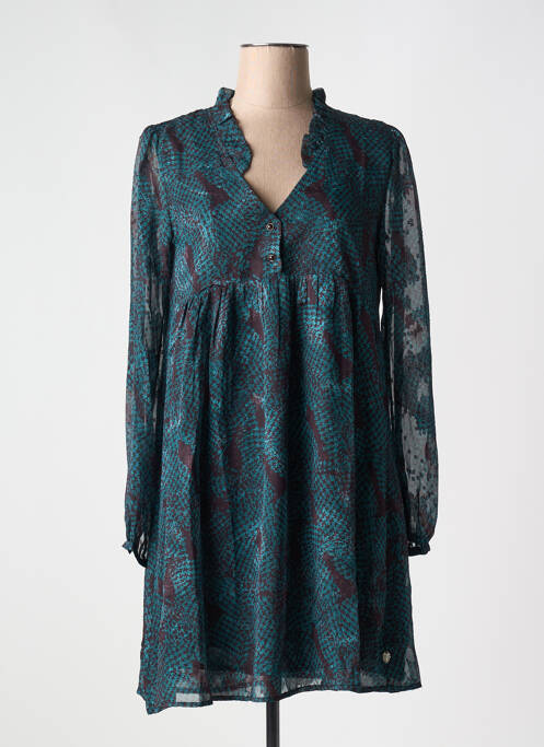 Robe courte vert FREEMAN T.PORTER pour femme