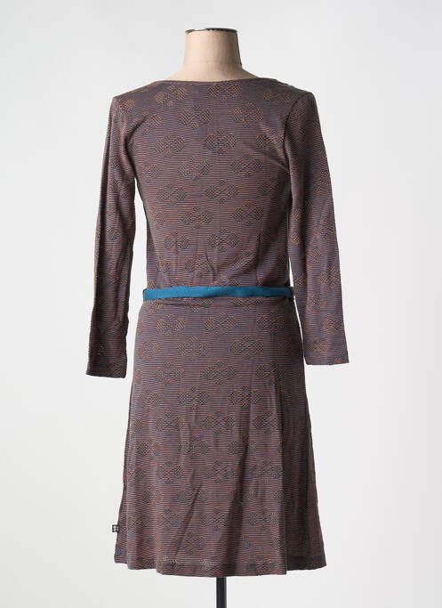 Robe mi-longue bleu FROY & DIND pour femme