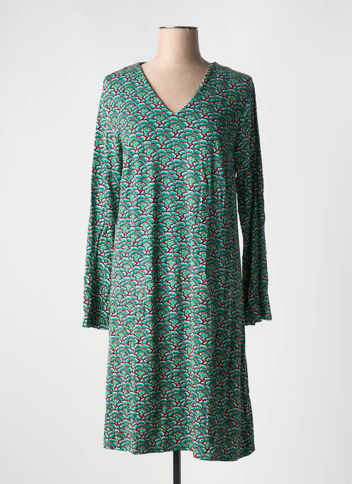 Robe mi-longue vert PRETTY VACANT pour femme