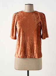 Top manches courtes manches courtes marron KING LOUIE femme