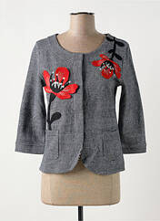 Veste chic gris MAMATAYOE pour femme seconde vue