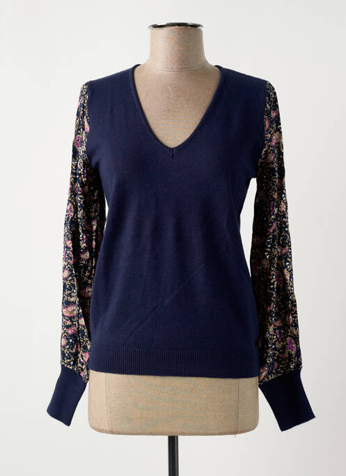Pull bleu FREEMAN T.PORTER pour femme