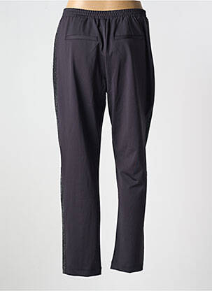 Pantalon droit stretch taille normale noir GARCIA femme