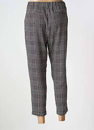 Pantalon 7/8 taille élastique noir PLEASE femme
