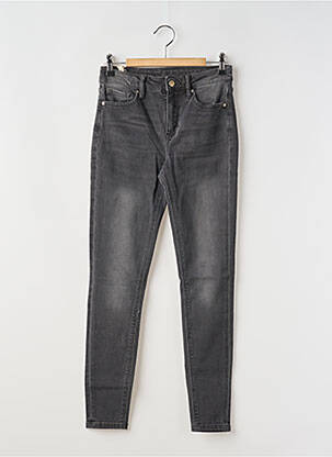 Jeans coupe slim poches gris NAGEV femme