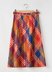 Jupe mi-longue orange KING LOUIE pour femme seconde vue