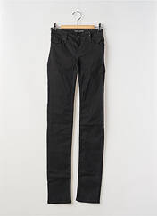 Pantalon slim noir TEDDY SMITH pour femme seconde vue