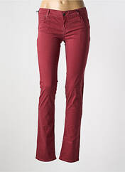 Pantalon slim rouge TEDDY SMITH pour femme seconde vue