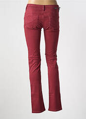 Pantalon slim rouge TEDDY SMITH pour femme seconde vue