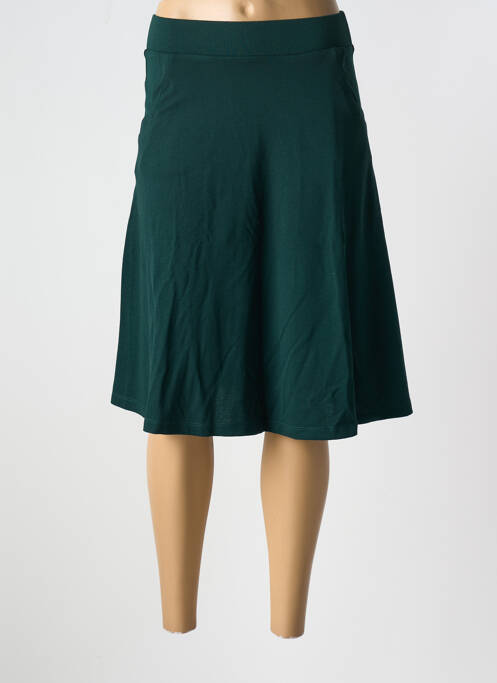 Jupe mi-longue coupe évasée vert KING LOUIE femme