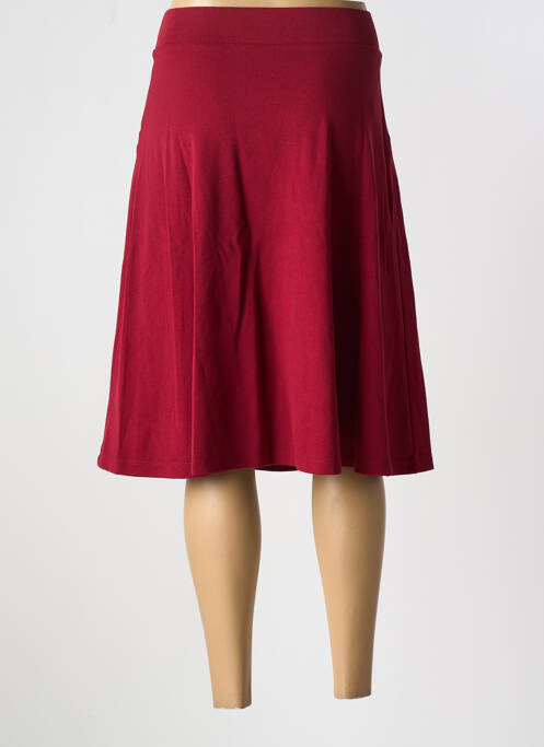 Jupe mi-longue rouge KING LOUIE femme