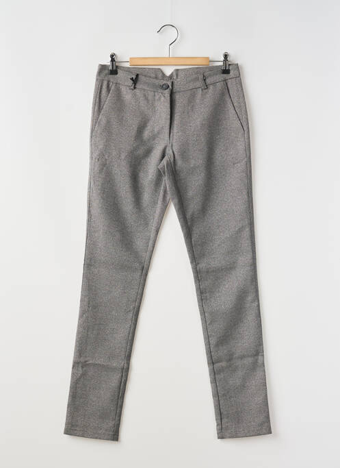 Pantalon droit gris IMPERIAL femme