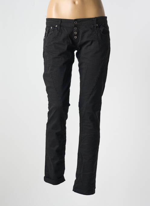 Pantalon slim noir PLEASE pour femme