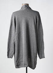 Gilet manches longues gris DUGER pour femme seconde vue