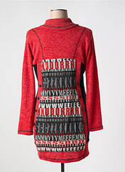 Pull tunique rouge S.QUISE pour femme seconde vue