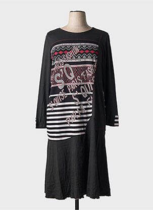 Robe longue noir S.QUISE pour femme