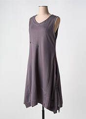 Robe mi-longue gris INFINI MOI pour femme seconde vue