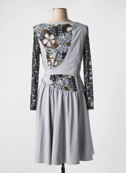 Robe longue gris FRANSTYLE pour femme