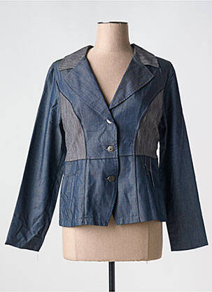 Blazer poches bleu S.QUISE femme