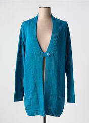 Gilet manches longues bleu DUGER pour femme seconde vue