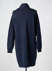 Gilet manches longues bleu DUGER pour femme seconde vue