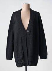 Gilet manches longues noir DUGER pour femme seconde vue