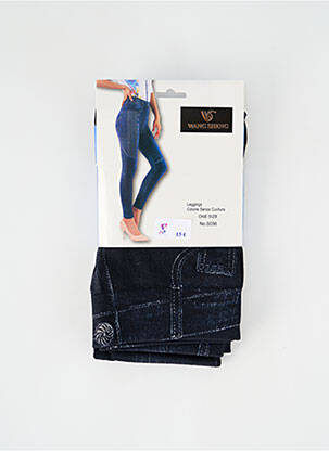 Legging bleu WANG SHENG pour femme