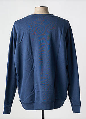 Pull col rond manches longues bleu NEW BALANCE homme