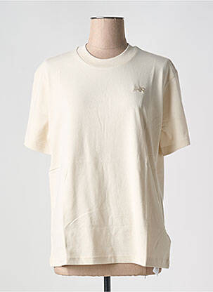 T-shirt coupe droite manches courtes beige NEW BALANCE femme