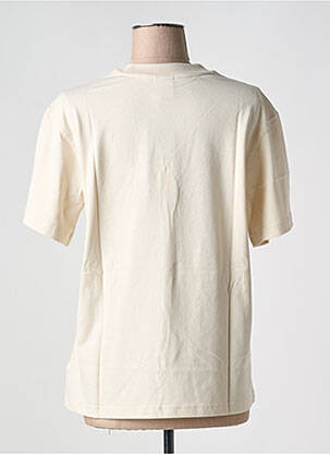 T-shirt coupe droite manches courtes beige NEW BALANCE femme
