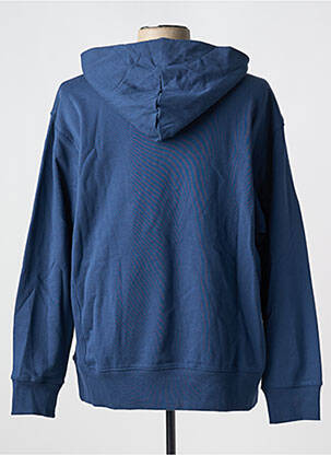 Sweat-shirt à capuche manches longues manches longues bleu NEW BALANCE femme