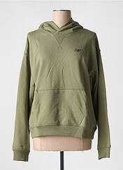 Sweat-shirt à capuche vert NEW BALANCE pour femme seconde vue