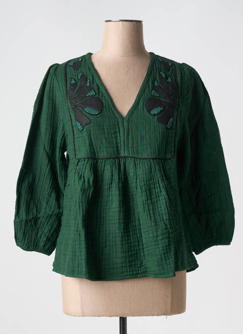 Blouse vert LEON & HARPER pour femme