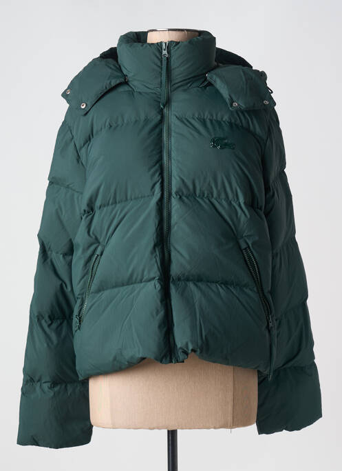 Doudoune vert LACOSTE pour femme