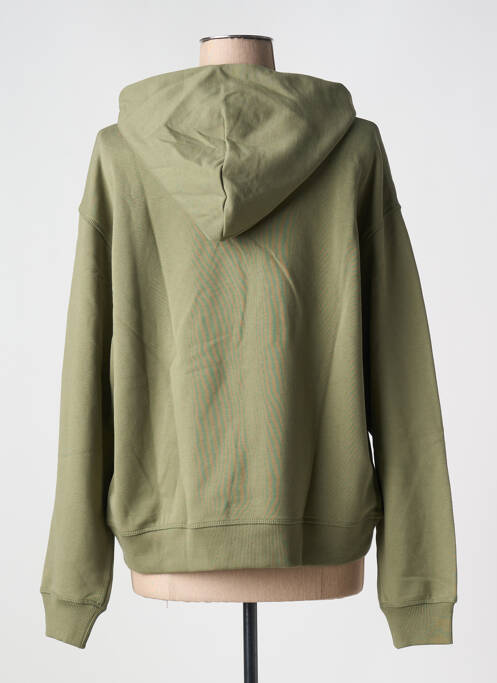 Sweat-shirt à capuche vert NEW BALANCE pour femme